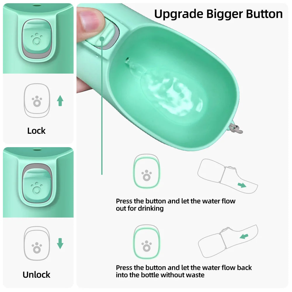 Snoutrique™ Portable Pet Water Bottle