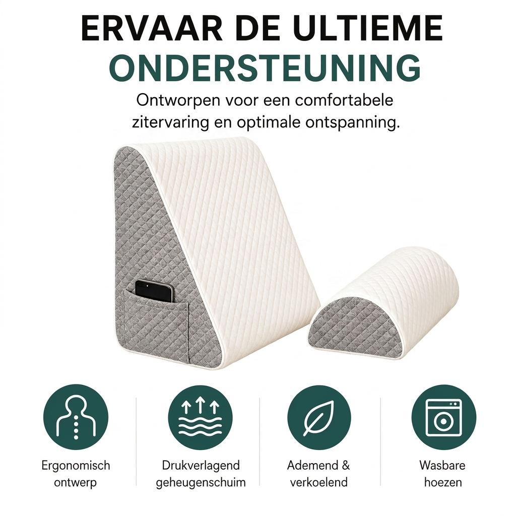 Fysora™ Ergonomisch Wigkussen Set